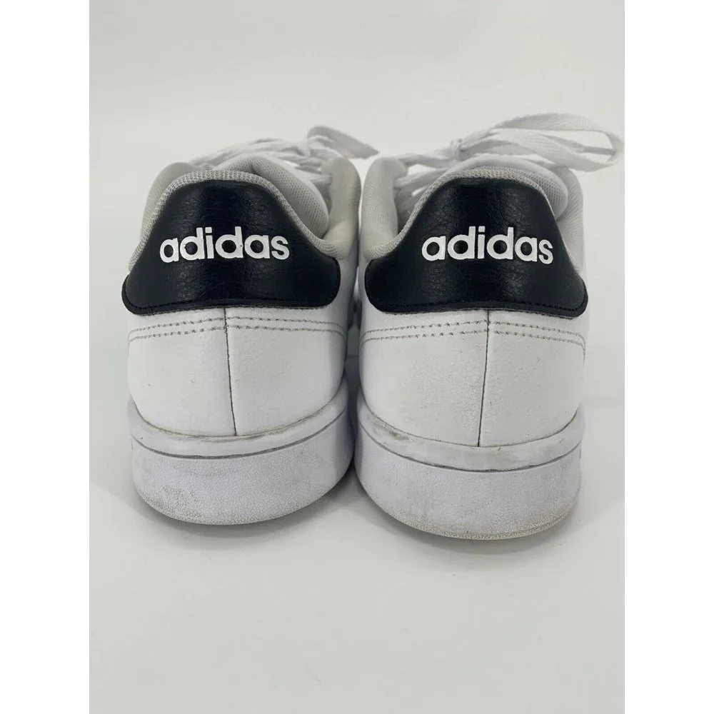 Men's adidas Grand Court Low Top Sneakers White Black Size‎ 11.5 F36392